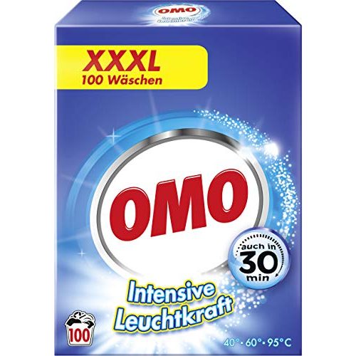 Waschpulver Omo Pulver Vollwaschmittel 100 WL, 7000 g