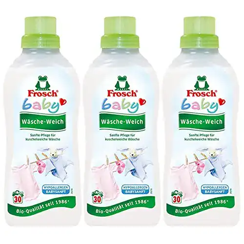 Weichspüler Frosch 3x Baby Wäsche-Spüler 750 ml Hypoallergen