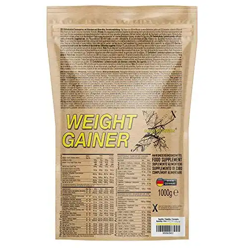 Weight-Gainer baseXnutrition, WEIGHT GAINER, 1000g, Vanille