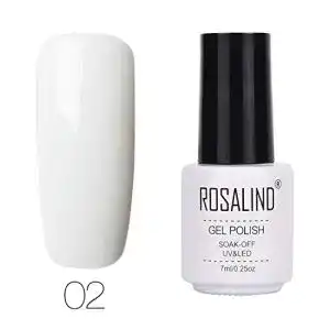 Weißer Nagellack ROSALIND Gel Nagellack Semipermanent UV