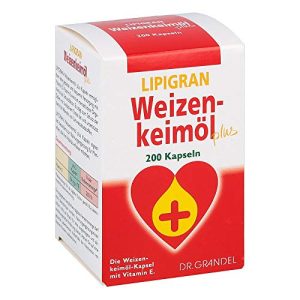 Wheat Germ Oil Capsules Dr. Grandel LIPIGRAN 1000 wheat germ oil