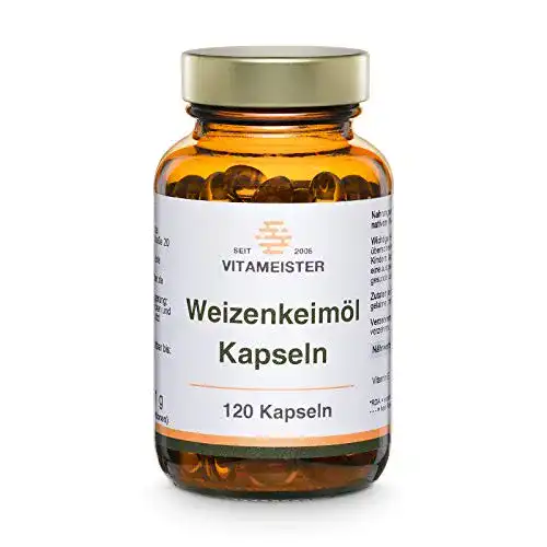 Weizenkeimöl-Kapseln vitameister Weizenkeimöl Kapseln, 120 Stck