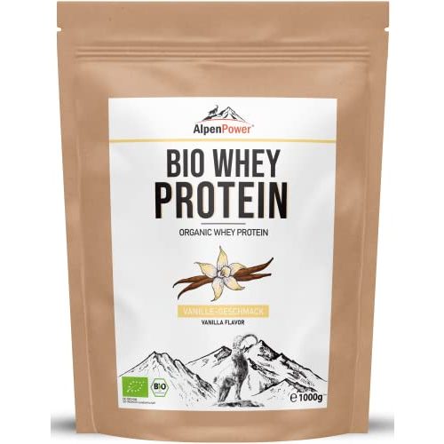 Die beste whey protein vanille alpenpower bio whey protein vanille 1 kg Bestsleller kaufen