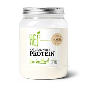 Whey-Protein (Vanille) HEJ NATURAL WHEY PROTEIN Vanilla, 450g