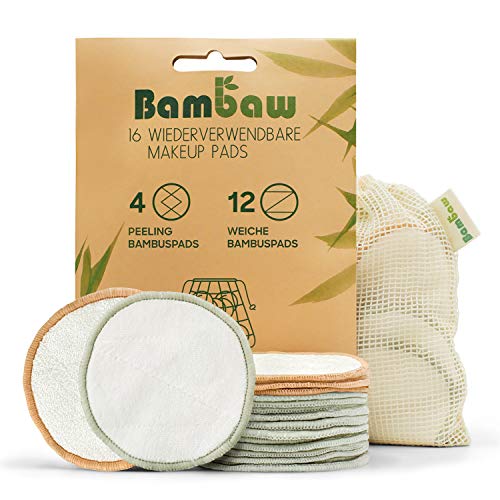 Die beste wiederverwendbare wattepads bambaw waschbar 16 aus bambus Bestsleller kaufen