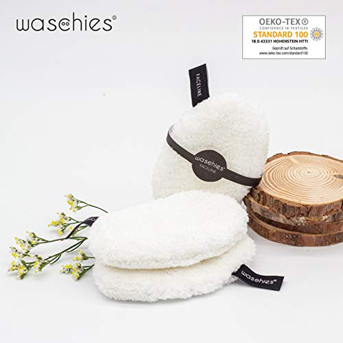 Wiederverwendbare Wattepads waschies ® waschbar, 7er Set