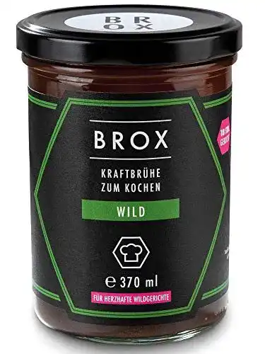 Wildfond Brox Kraftbrühe Wild, 6x370ml – 100% Bio-Qualität