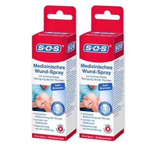 Wundspray SOS Medizinisches Wund-Spray, 2 x 50 ml