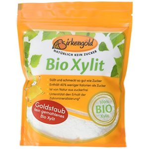 Xylit Birkengold Bio Puderzucker, 350 g Beutel | Staubzucker