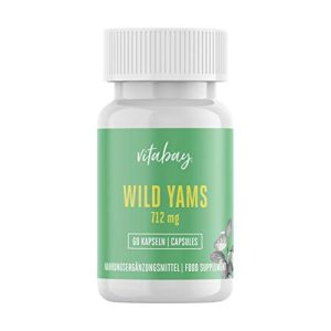 Yamswurzel vitabay Wild Yams Extrakt, 712 mg (60 Kapseln)