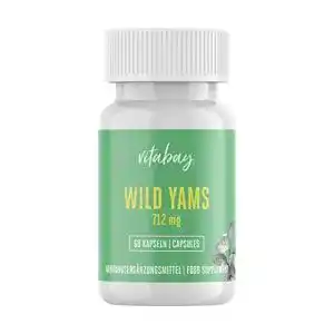 Yamswurzel vitabay Wild Yams Extrakt, 712 mg (60 Kapseln)