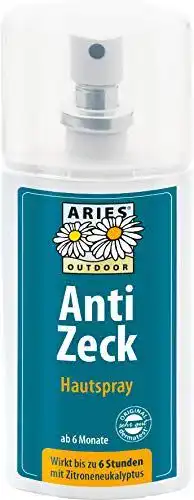 Zecken-Spray Aries Anti Zeck Hautspray – Zeckenschutz 100 ml