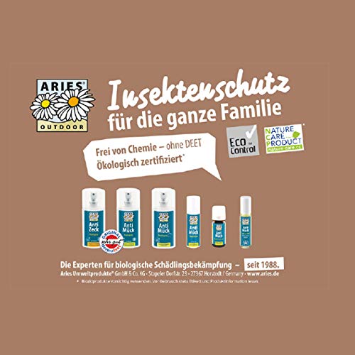 Zecken-Spray Aries Anti Zeck Hautspray – Zeckenschutz 100 ml