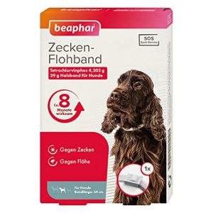 Zeckenhalsband für Hunde beaphar Zecken-Flohband “S.O.S”