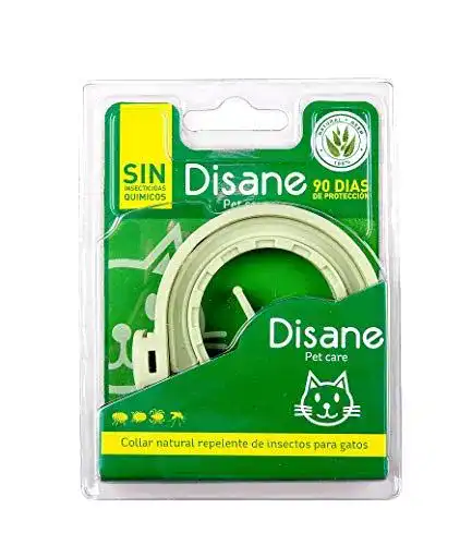 Zeckenhalsband (Katzen) DISANE 100% Natürlich, 3 Monate Schutz