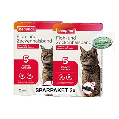 Die beste zeckenhalsband katzen max hamster sparpack 2 x beaphar Bestsleller kaufen