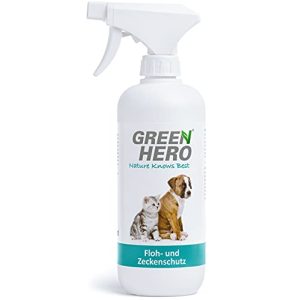Zeckenschutz Hund Green Hero Floh und Zeckenspray, 500ml