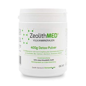 Zeolith-Pulver ZeolithMED Vulkanmineralien Zeolith MED Detox