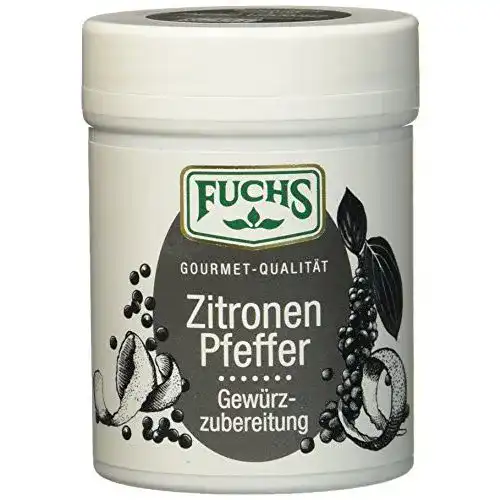 Zitronenpfeffer Fuchs Gewürze Fuchs Zitronen Pfeffer, 3 x 70 g