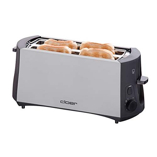 Die beste 4 scheiben toaster cloer 3710 langschlitztoaster 1380 w Bestsleller kaufen