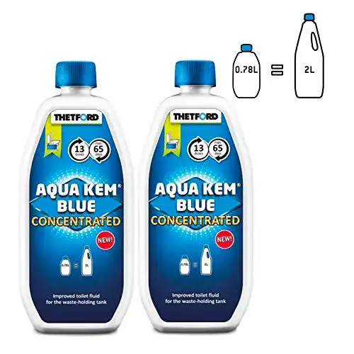 Abwassertank-Reiniger Thetford Aqua Kem Blue, 2x 0,78 Liter