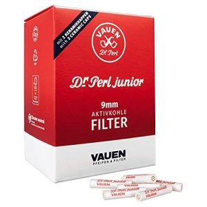 Aktivkohlefilter Dr. Perl Filter Junior groß-9 mm-Ju-Max 2 x 180er