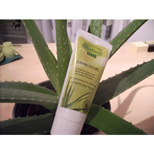 Aloe-vera-Zahnpasta Aloe Vera Gold Zahncreme, 75 ml