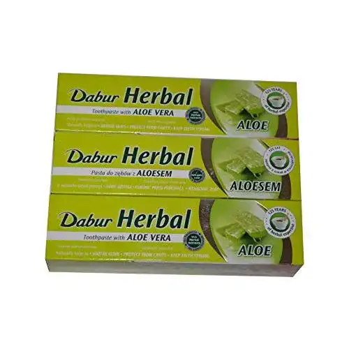 Aloe-vera-Zahnpasta Dabur 3x Aloe Vera 100ml