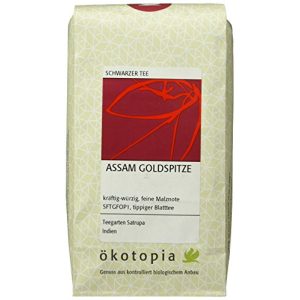 Assam-Tee Ökotopia Schwarzer Tee Assam Goldspitze, 200 g