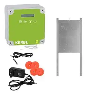 Automatische Hühnerklappe Cajou, inklusive Schieber, Lichtsensor