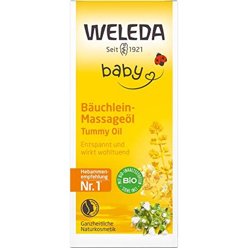 Babyöl WELEDA Baby Bäuchlein Massageöl, Naturkosmetik, 50 ml