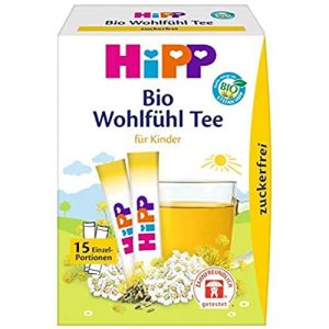 Babytee HiPP Bio Teegetränke Erster Wohlfühl-Tee (zuckerfrei), 6er