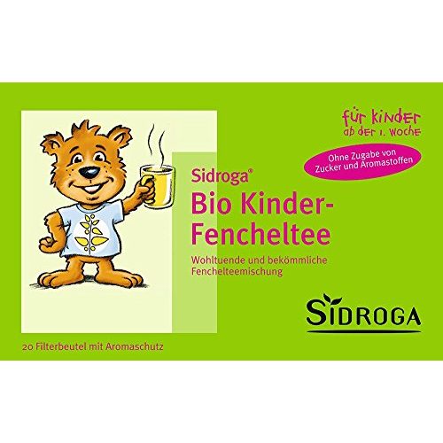 Babytee Sidroga Bio Kinder-Fencheltee, 20 Filterbeutel à 2,0 g