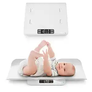 Babywaage Eono Amazon Brand, Zwei-in-Eins-Funktion, bis 30Kg