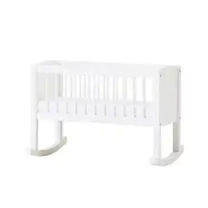 Babywiege Hoppekids Wiege/Bank umbaubar zur Sitzbank, Kiefer