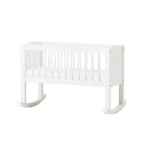 Babywiege Hoppekids Wiege/Bank umbaubar zur Sitzbank, Kiefer