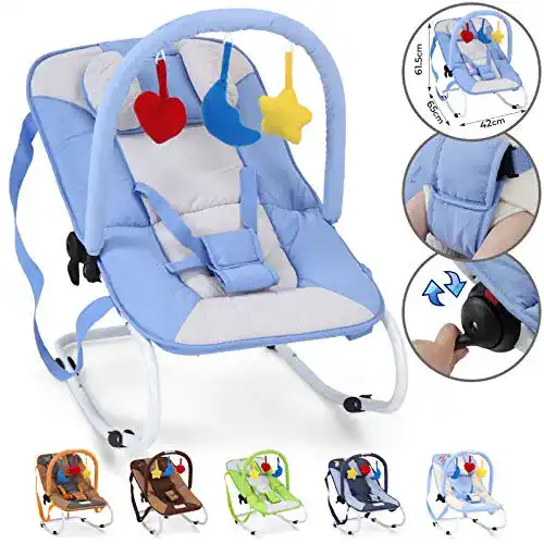 Die beste Babywippe Infantastic ® mit 3-Punkt-Sicherheitssystem, stabil 2026 Test Bestseller Babywippe Infantastic ® mit 3-Punkt-Sicherheitssystem, stabil