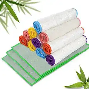 Bambustücher Masthome Bambus Putztücher,13pcs