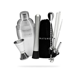 Barkeeper-Set NATUMO ® Cocktail Shaker Set 10 Teilig
