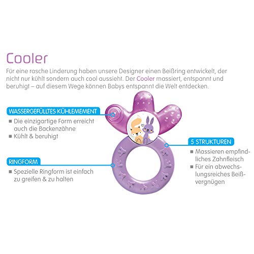Beißring MAM Cooler New, mit Wasserkühlteil, ab 4+ Monate