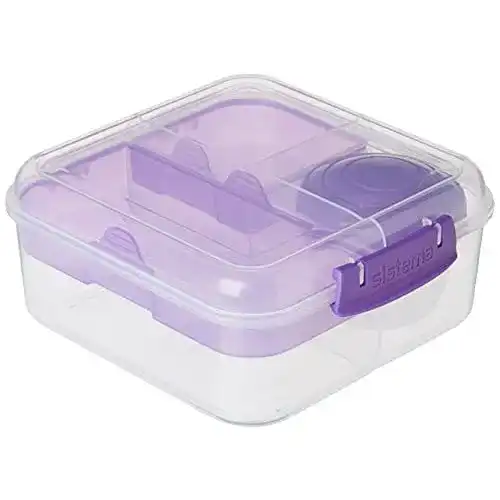 Bento-Box Sistema Bento Cube Box To Go mit Fruit/Joghurt Topf