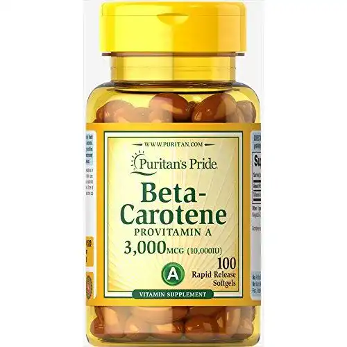 Beta-Carotin Puritans Pride Puritan’s Pride Beta Carotene, 100 soft