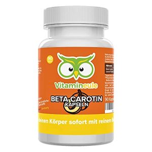 Beta-Carotin Vitamineule Beta Carotin Kapseln, hochdosiert