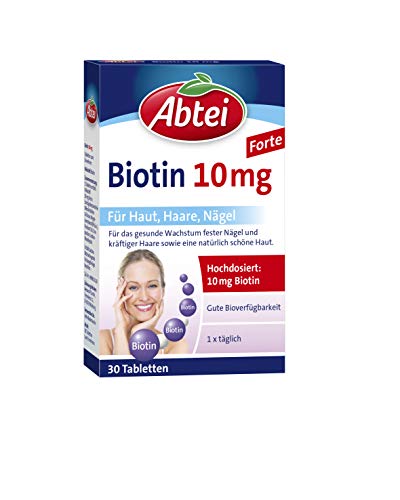 Die beste biotin abtei 10mg hochdosiertes arzneimittel 30 tabletten Bestsleller kaufen