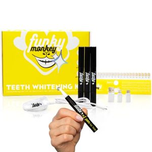 Bleaching-Gel funky monkey Zahnaufhellung, Bleaching Set, USB