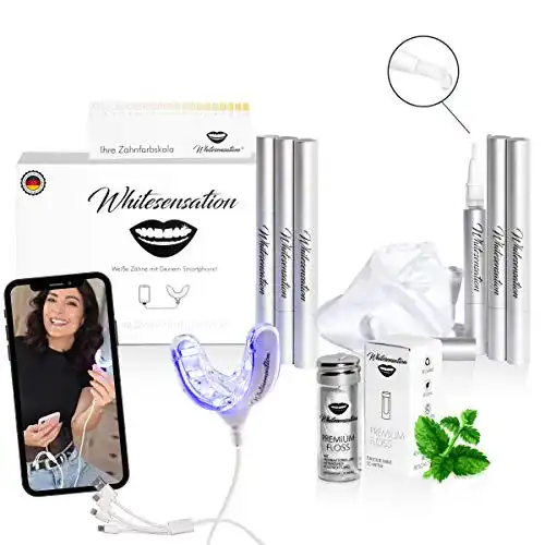 Bleaching-Gel Whitesensation © Zahnaufhellungs Set + Nachfüll