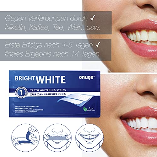 Bleaching-Strips Onuge Bright White Teeth Whitening Strips