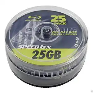 Blu-ray-Rohling PLATINUM 25GB BD-R Blu-ray Rohlinge, 25er