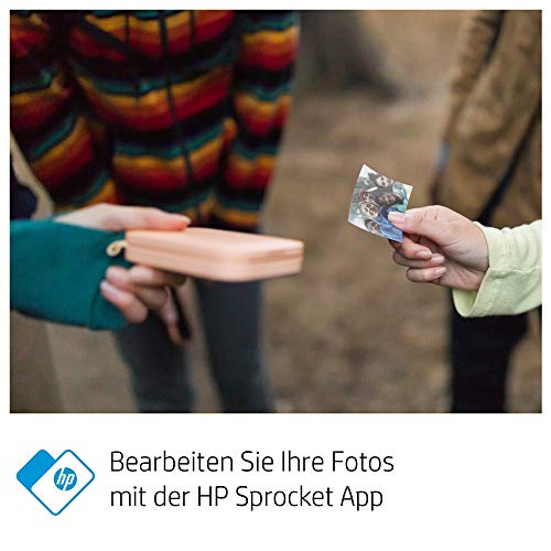 Bluetooth-Drucker HP Sprocket Mobiler Fotodrucker, ohne Tinte