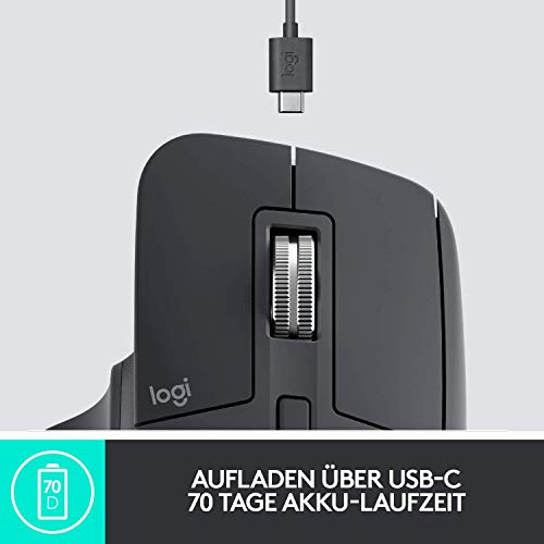 Bluetooth-Maus Logitech MX Master 3 Kabellose Maus
